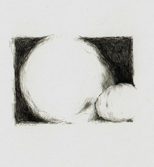 Marina Berdalet - Sèries - Caps i capitells - Maternitat3 - Llapis sobre paper - 20 x 15 cm - 2002