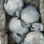 Marina Berdalet - Sèries - Caps i capitells - Mur - Oli sobre tela - 36 x 41 cm - 2001