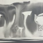 Marina Berdalet - series - llibres d’art sobre obra poètica - J.V.Foix - Balada dels cinc mariners exclusius i el timoner que era jo - Mixta sobre paper - 36 x 51 cm - 2012
