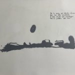 Marina Berdalet - series - llibres d’art sobre obra poètica - J.V.Foix - Balada dels cinc mariners exclusius i el timoner que era jo - Mixta sobre paper - 36 x 51 cm - 2012