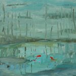 Marina Berdalet - Sèries - Terra - aigua - aire - Aigua - Oli sobre tela - 50 x 50 cm - 2009
