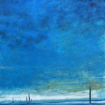 Marina Berdalet - Sèries - Terra - aigua - aire - Clareja XXI - Oli sobre tela -50 x 50 cm - 2012