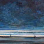 Marina Berdalet - Sèries - Terra - aigua - aire - Paisatge - Oli sobre tela - 130 x 60 cm - 2012