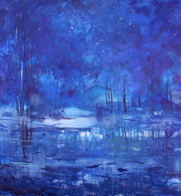 Marina Berdalet - Sèries - Terra - aigua - aire - Pintura - Oli sobre tela -100 x 100 cm - 2010