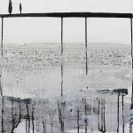 Marina Berdalet - Sèries - Terra - aigua - aire - El ventre de la terra III - Oli i tinta xinesa sobre tela -50 x 50 cm - 2008