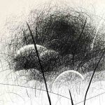 Marina Berdalet - Sèries - Traços i estructures del Gest - Estructura del gest LIII - Grafit sobre paper - 100 x 70 cm - (detall)- 2013