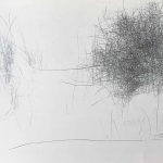 Marina Berdalet - Sèries - Traços i estructures del Gest - Estructura del gest V - Grafit sobre paper - 152 x 110 cm - 2000