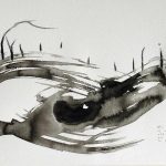 Marina Berdalet - Sèries -Weltanschauung - Passejades - Els bells camins III - tinta xinesa sobre paper - 40 x 30 cm - 2011