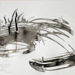 Marina Berdalet - Sèries -Weltanschauung - Passejades - Els bells camins IV - tinta xinesa sobre paper - 40 x 30 cm - 2011