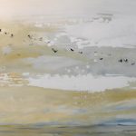 Marina Berdalet - Sèries -Weltanschauung - Passejades - Migracions IV - oli sobre tela - 81 x 65 cm - 2017