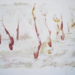 Marina Berdalet - Sèries -Weltanschauung - Passejades - oli sobre paper - 40 x 30 cm - 2011