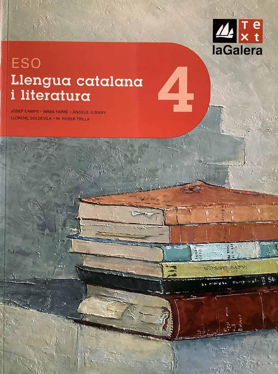 Marina Berdalet - Bugada - Disseny i il·lustració -Oli per a la portada del llibre Llengua Catalana i literatura 4 d’ESO. - Editorial la Galera