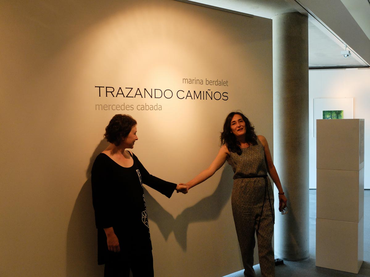 Marina Berdalet - Exposicions - Trazando Camiños, amb Mercedes Cabada- Pontevedra-2014